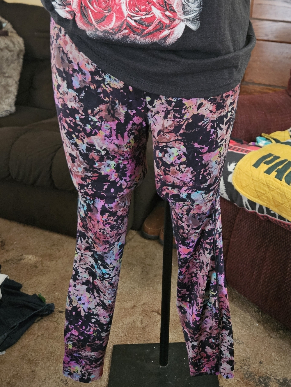 Lululemon Base Pace High-Rise Running Tight In Atmospheric Purple Multi Size 10